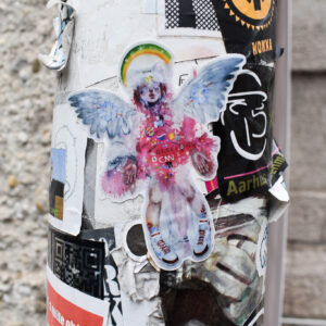 Sticker Cut Out - Antony Micallef: 21st Centure Love