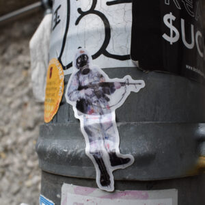 Sticker Cut Out - Antony Micallef: Peacekeeper
