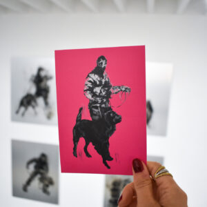 Postkarte - Antony Micallef: The Future Is Stupid Series (pink)