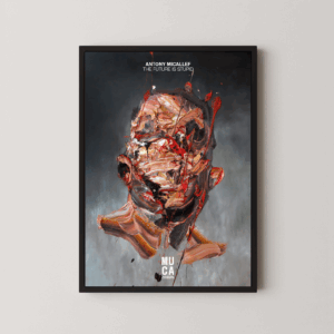 Poster - Antony Micallef: Self Portrait in Grey